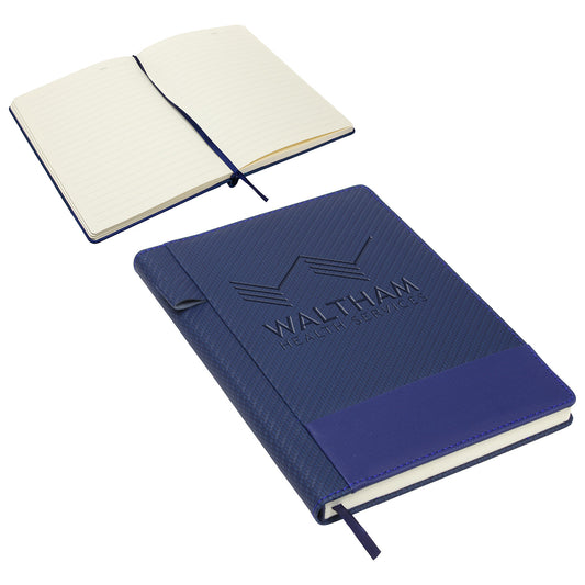 Custom logo Symposium Textured Journal