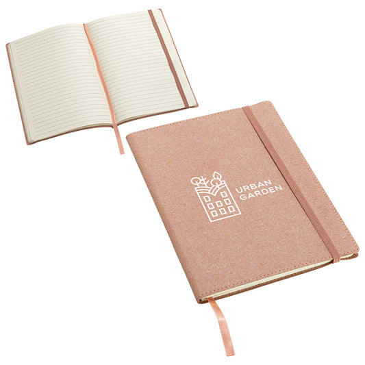 Custom logo Vaquero Recycled Leather Journal