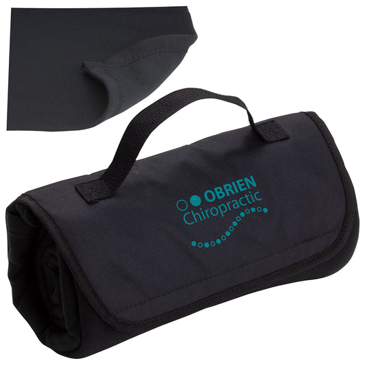 Custom logo Deluxe Barrel Fleece Blanket