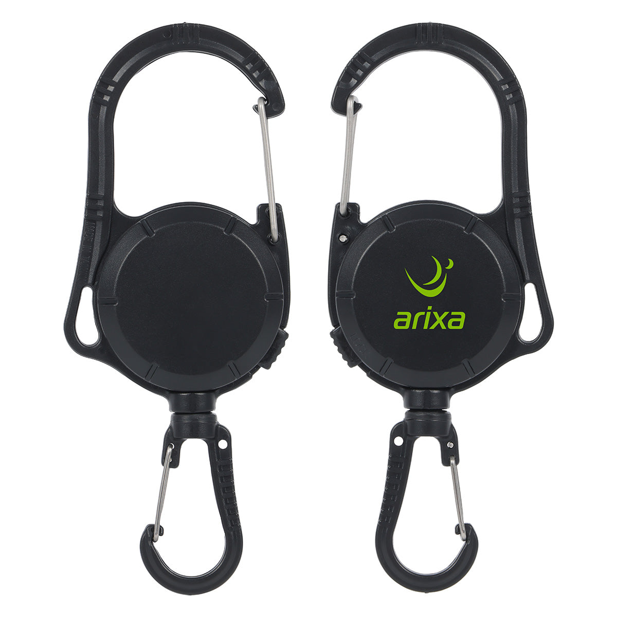 Waypoint Retractable & Lockable Dual Carabiner