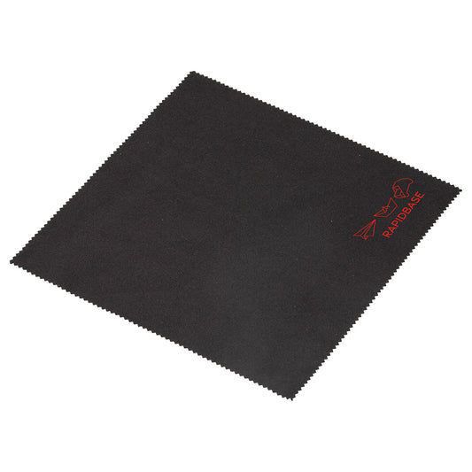 Custom logo Suede 10" x 10" Microfiber Cleaning Cloth- 1-Color