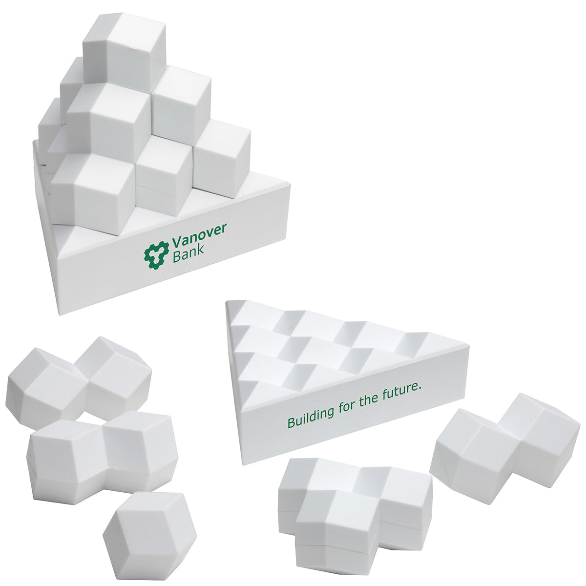 Pyramid Stack Puzzle Set 