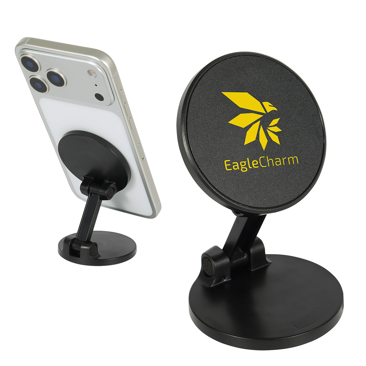 Pillar Magnetic Collapsible Phone Stand with Magnetic Base