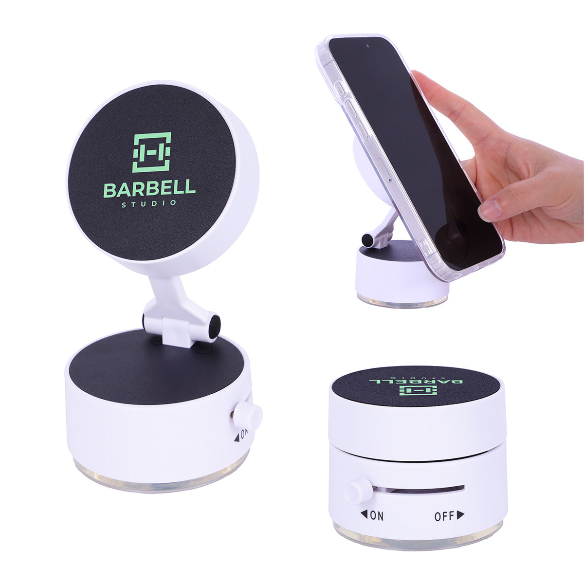 Rivet Portable Magnetic Phone Mount With Suction Cup Base