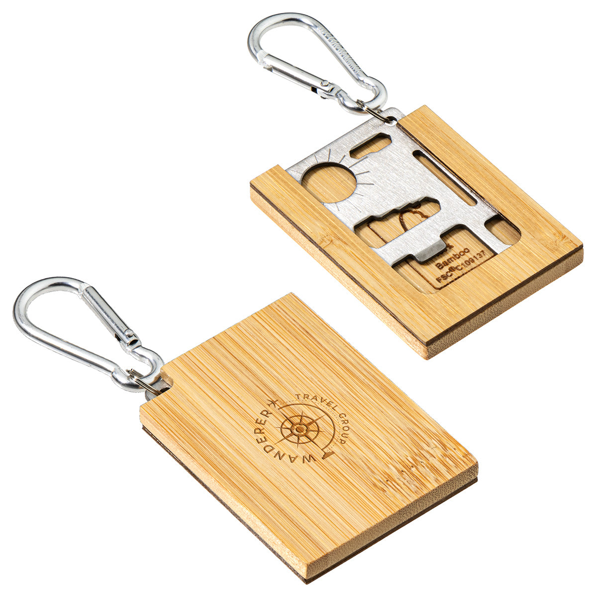 Best Buddy Tools® Bamboo Multi-Tool with Carabiner