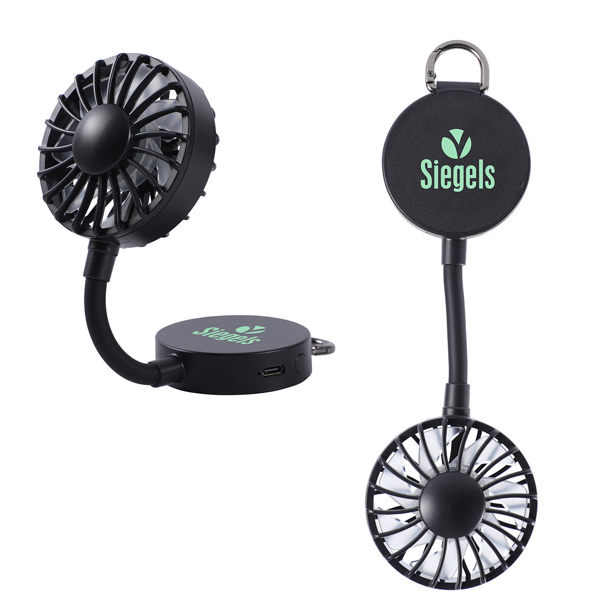 Cool Clip Rechargeable Portable Fan with Magnet Base