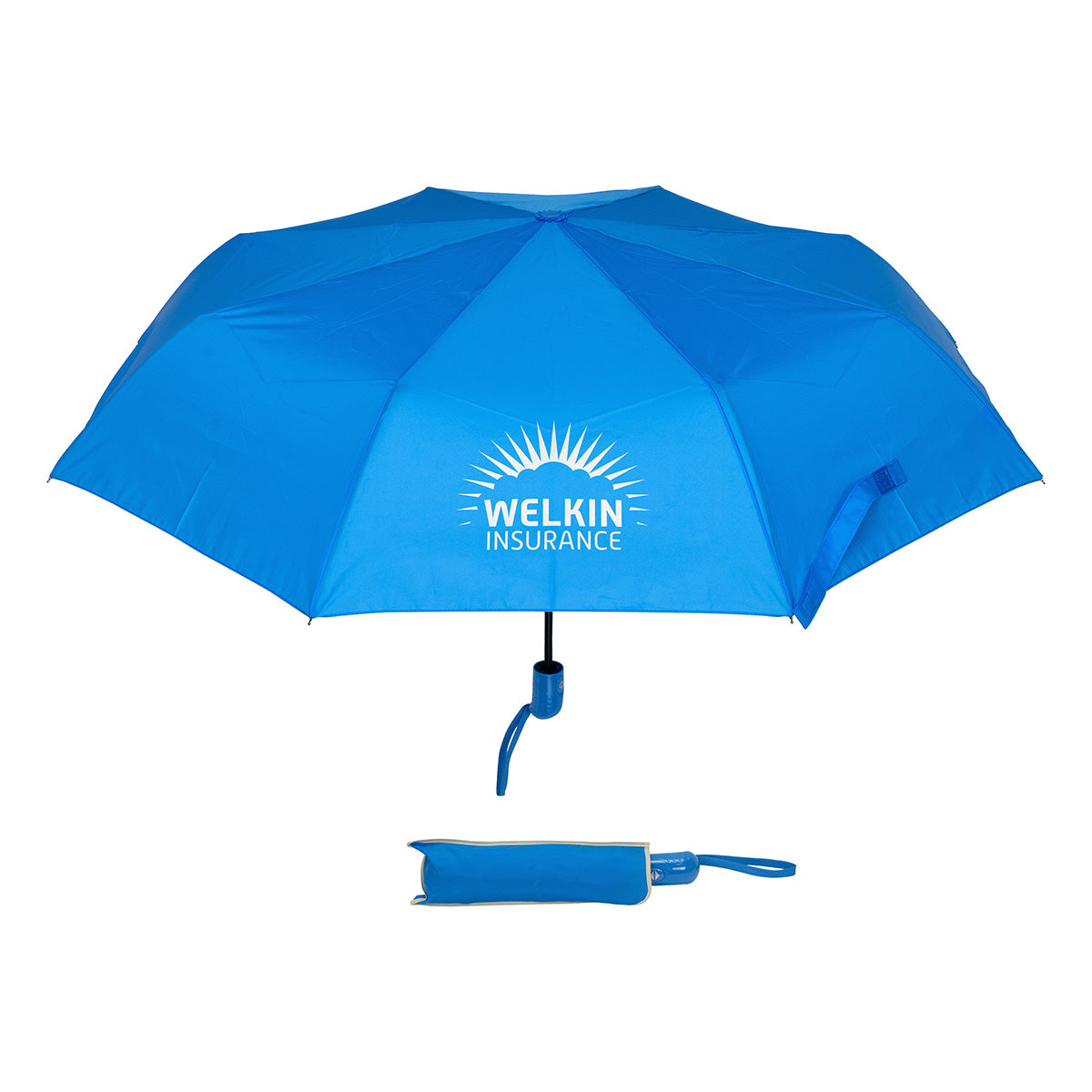 Custom logo Horizon 44" Arc Auto Open + Close Portable Umbrella