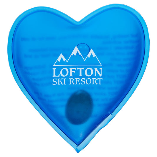 Custom logo Reusable Magic Hand Warmer Heart