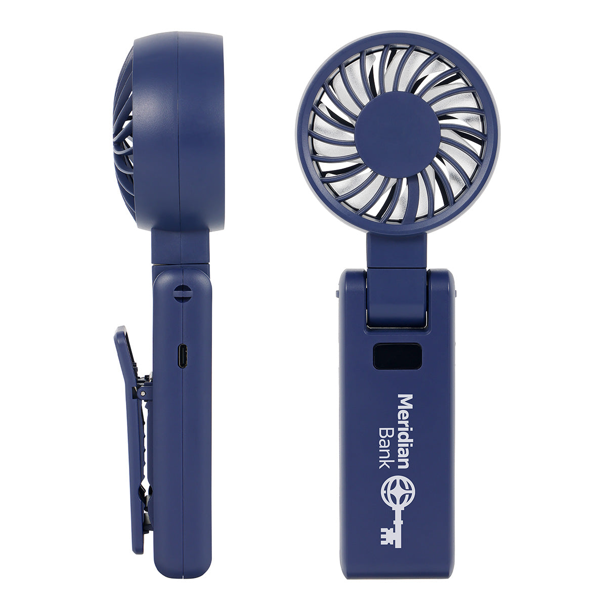 Purl High Speed Rotatable Handheld Fan With Clip