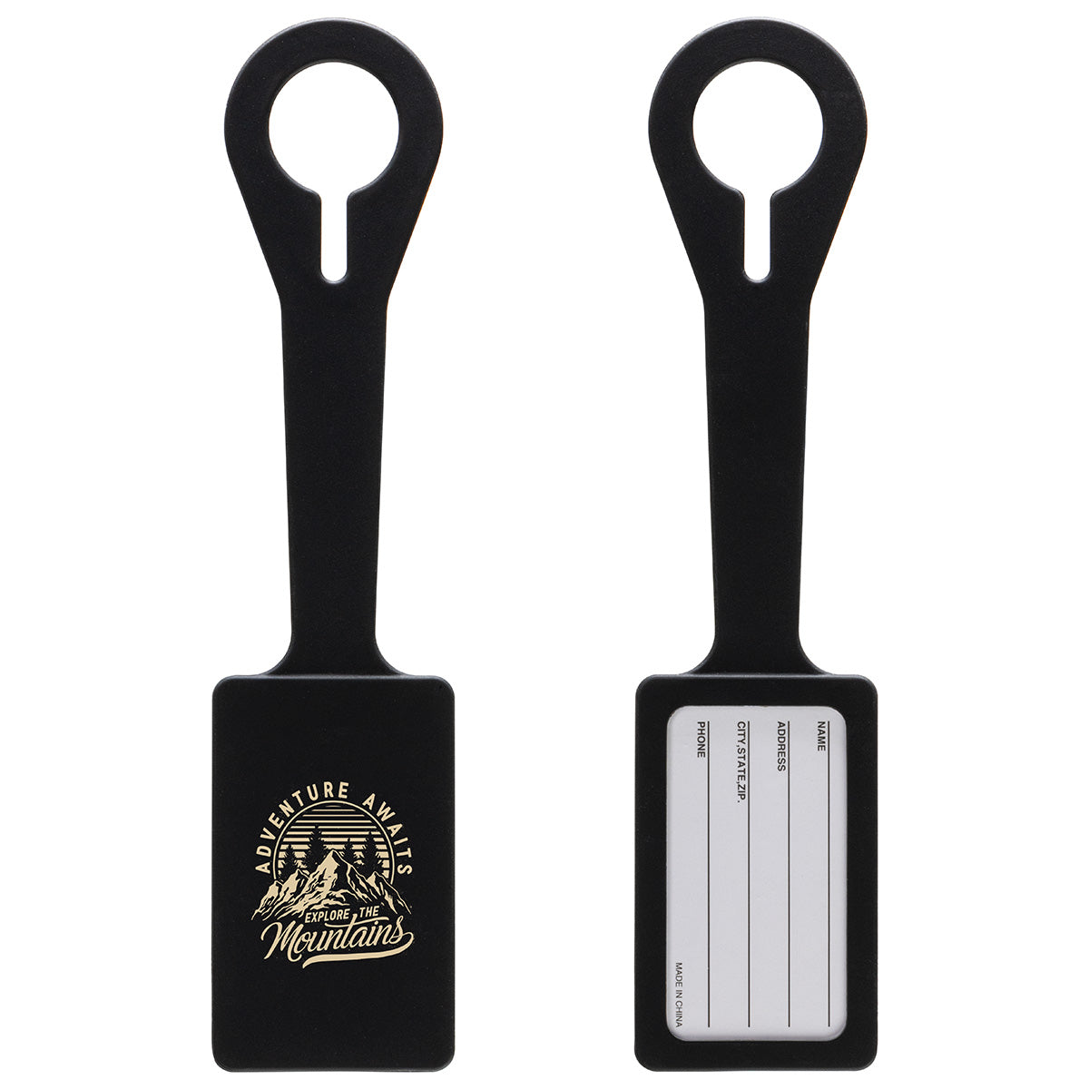 Silicone Luggage Tag