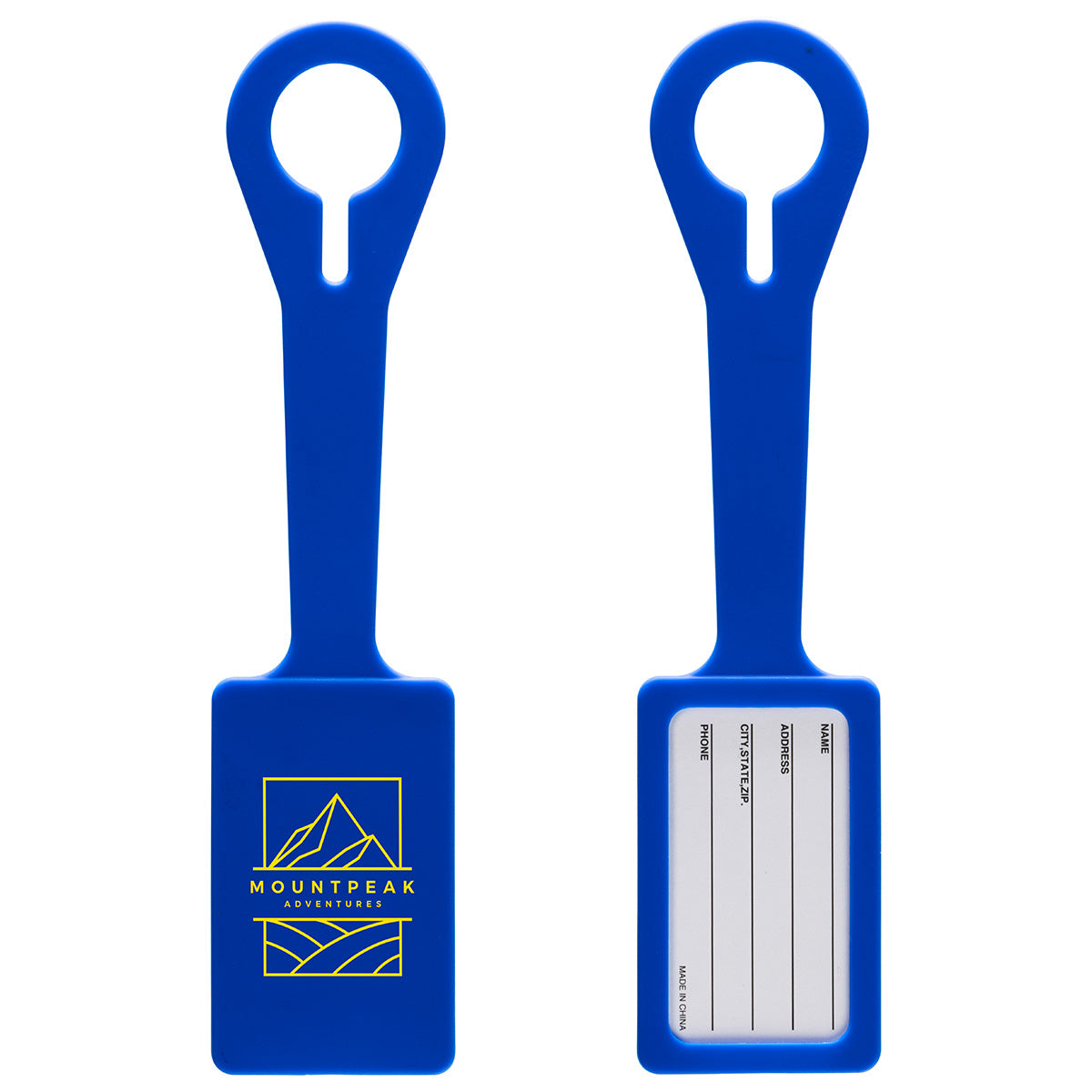 Silicone Luggage Tag