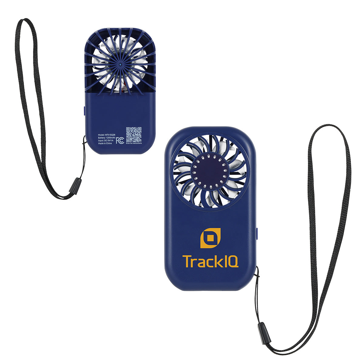 Squall Ultra Mini High-Speed Rechargeable Fan with Lanyard