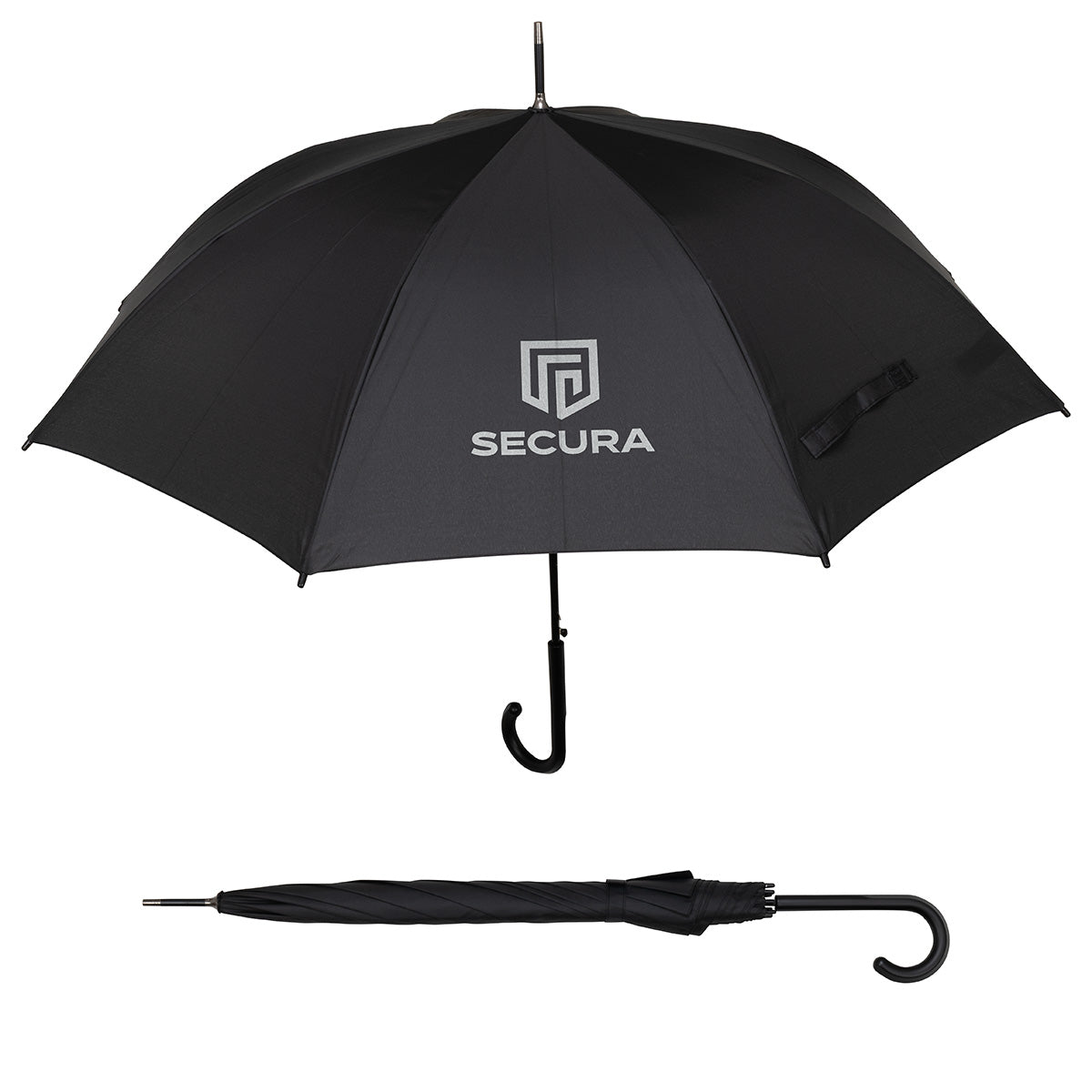 Custom logo Woodmore 46" Arc Auto-Open Umbrella